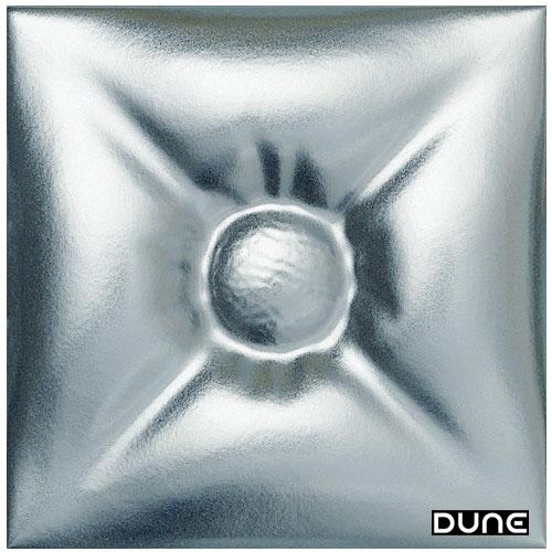 Dune - Pieza cerámica  Capitoné Argent 10x10