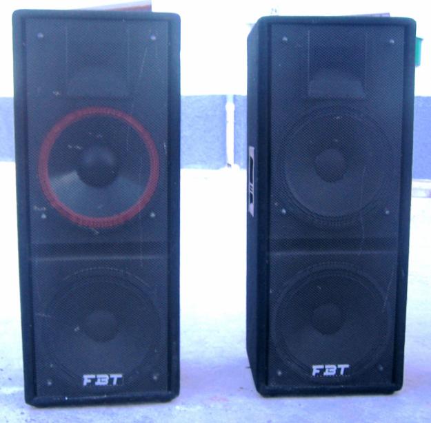 altavoces FBT WORK