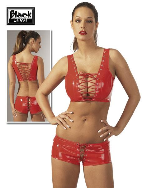 Conjunto rojo de Laca especial