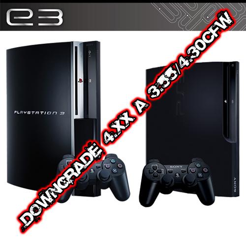 Downgrade Play 3 4.xx a 4.31 Custom Firmware