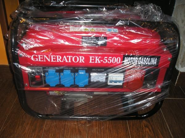 Generador electrico 5500w sin estrenar