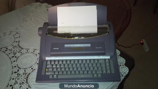 MAQUINA DE ESCRIBIR ELECTRONICA