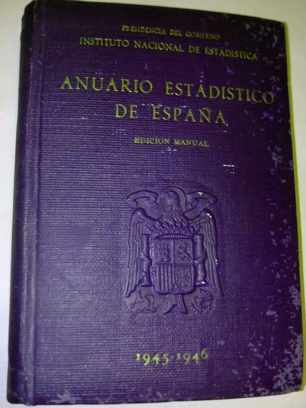 Anuario Estadístico de España 1946