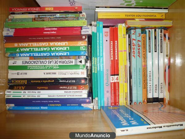 LIBROS DE TEXTO BUP y ESO