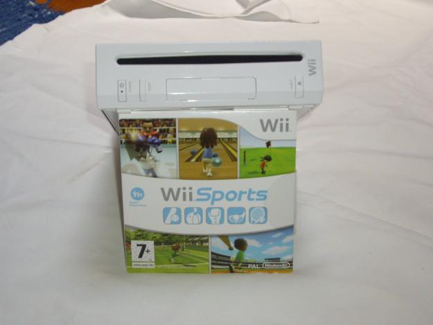 consola wii + juego wii sport.