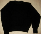 Jersey pura lana negro de la firma Genfis. - mejor precio | unprecio.es