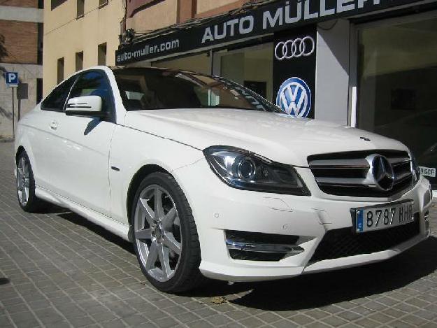 Mercedes c 220 cdi coupe amg todo incluido '12