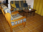 Sofá 3 plazas + 2 sillones de madera maciza estilo rústico. PERFECTO ESTADO. - mejor precio | unprecio.es
