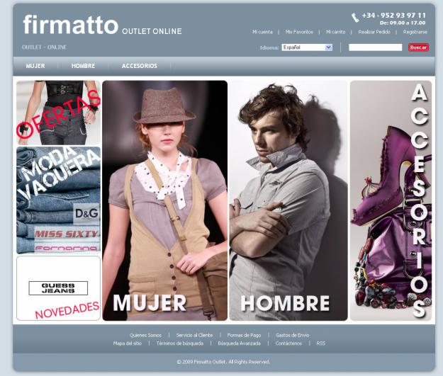 FIRMATTO VENTA OUTLET ONLINE DE MARCAS ITALIANAS CON DESCUENTOS PERMANENTES DEL 30% AL 80%