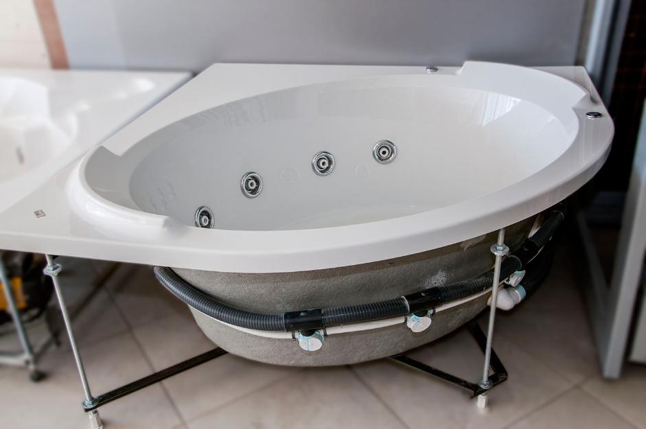 Bañera hidromasaje nueva. producto exposición