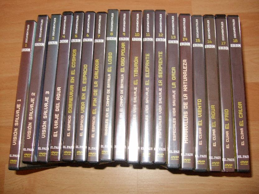 18 dvd de documentales + 3 de regalo