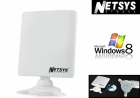 Antena wifi netsys 6800mw 98dbi internet gratis (modelo 2013) - mejor precio | unprecio.es
