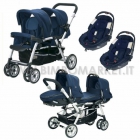 Carrito gemelar twin two + porta bebes matrix - mejor precio | unprecio.es