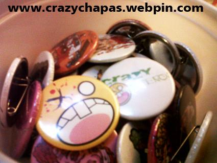 Crazychapas/pedidos y venta de chapas