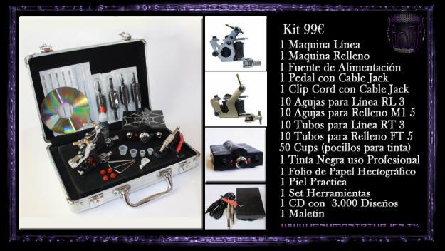 Kit para hacer tatuajes