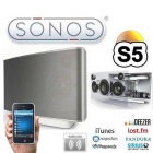 SONOS S5 Zona Sonorización Amplificada con 5 Altavoces SIN CABLES - mejor precio | unprecio.es