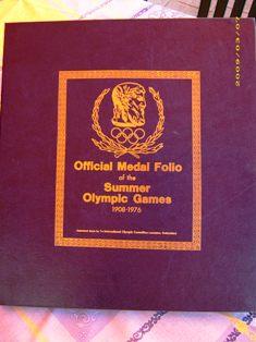 Official Medal Folio of the Summer Olympic Games 1908-1976 (Medallas de Plata)
