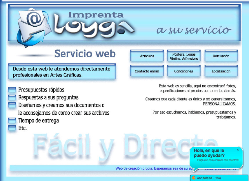 Servicio de Imprenta Online