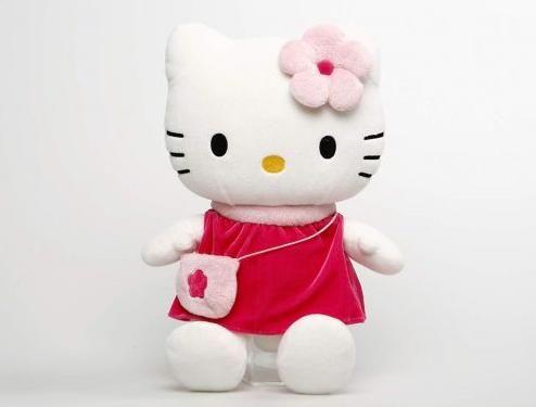 PELUCHE HELLO KITTY CON BANDOLERA