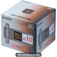 Sony 10 MiniDisc Colour of 80