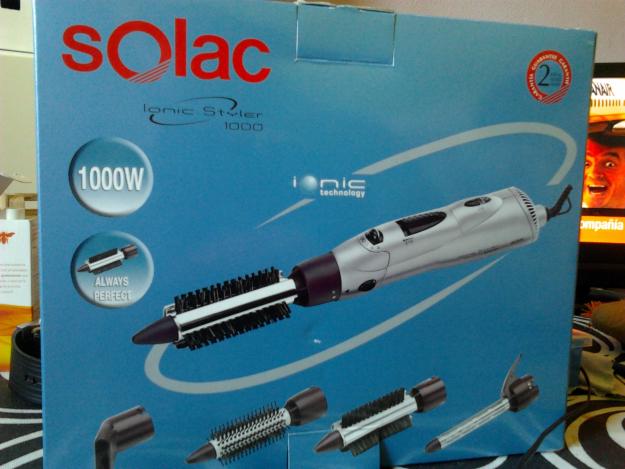 Vendo secador Solac Styler con Ionizador nuevo por regalo