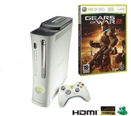 XBOX 360 COMPLETAMENTE NUEVA USADA SOLO 1 VEZ,CON JUEO GEAR OF WARS 2 NUEVO.