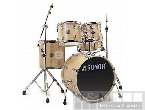 Batería completa SONOR FSH 1155 FUSSION SET, color CWR (Colored Wine Red) + set de platos