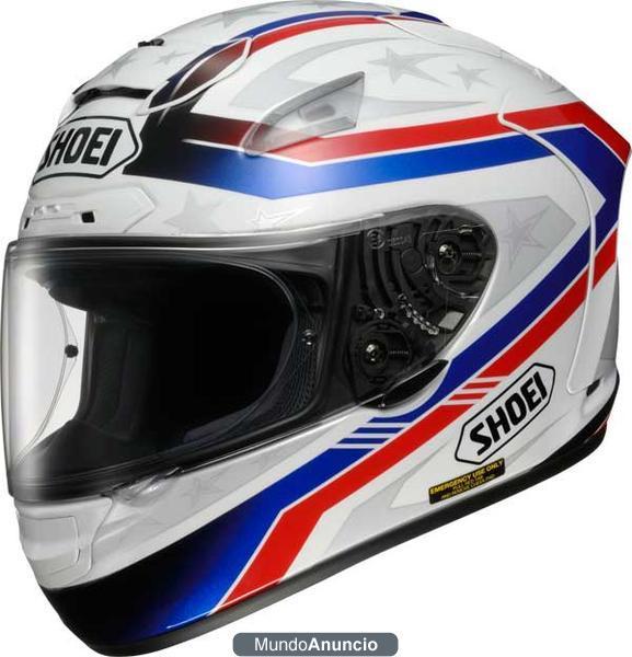 CASCO SHOEI XSPIRIT II LASECA TC2