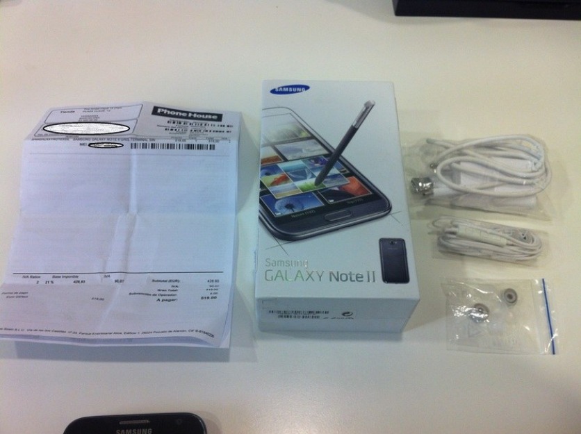 Galaxy Note II libre