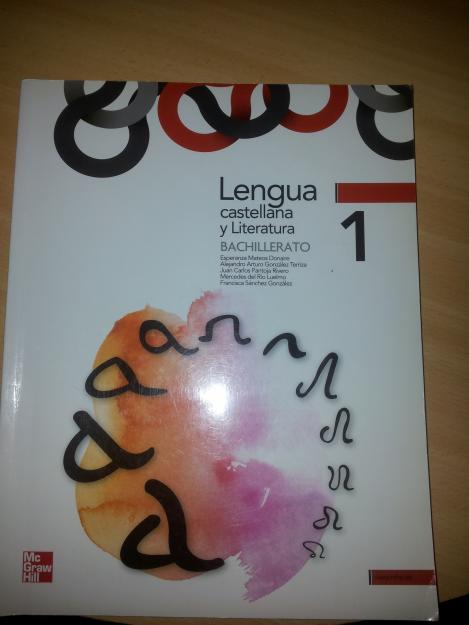 Vendo libro de Lengua castellana y literatura 1ºbachillerato