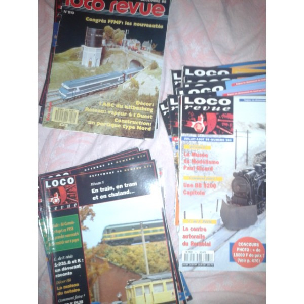 Colección revistas loco revue