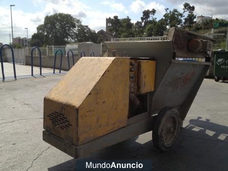 bomba para morteros, mortero autonivelante, bombeo de mortero