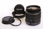 Canon EF-S 18-55 IS II + ew60c + Hoya uv hmc - mejor precio | unprecio.es