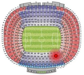 Vendo 3 tribunas juntas y parking VIP - F.C. Barcelona Camp Nou