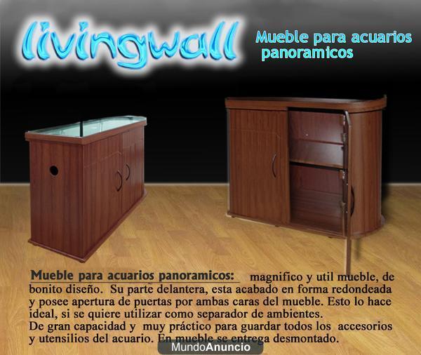 MUEBLE ACUARIO 101CM COLOR CEREZO