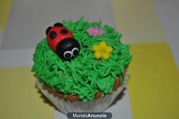 Tartas fondant y cupcakes