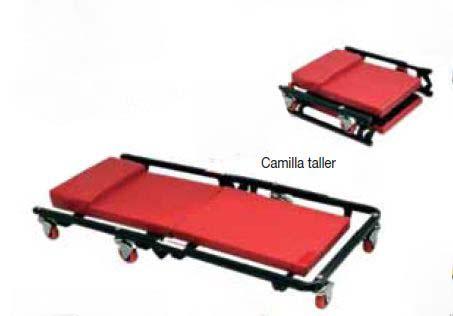 Camilla plegable de taller