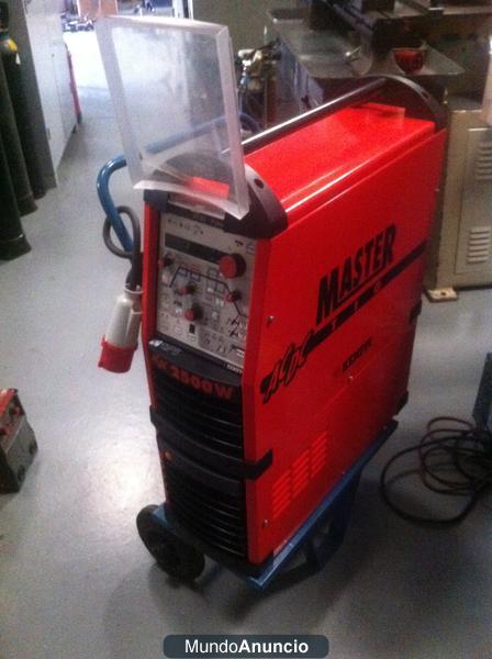 Maquina de tig pulsada Kemppi MasterTig AC/DC 2500W