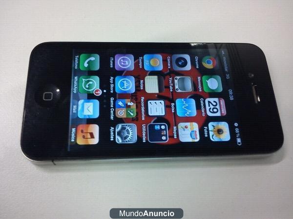 Se vende o cambia iPhone 4 16 GB Negro Movistar