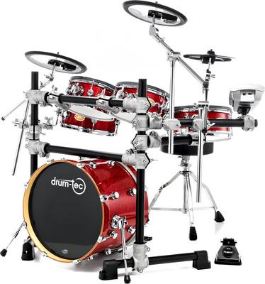 Drum-tec TD-15 Mesh Head Bundle -Red