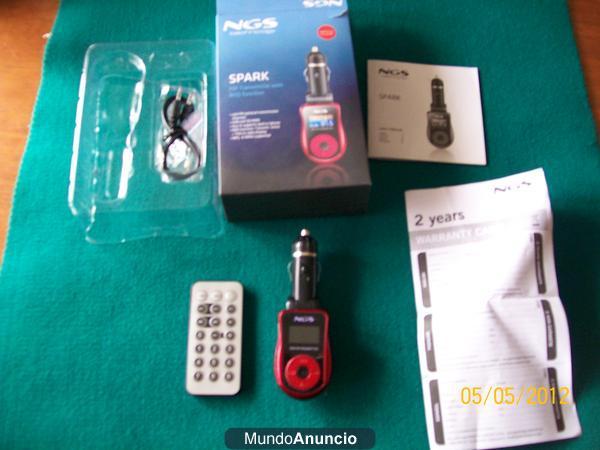 RADIO TRANSMISOR NGS FM-MP3 PARA COCHES