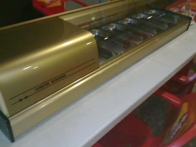 Expositor Refrigerador de tapas