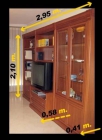 Mueble libreria clasica para salon - mejor precio | unprecio.es