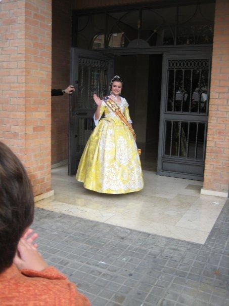 Traje fallera y comunion