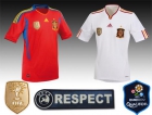 CAMISETA DE ESPAÑA CAMPEONES DEL MUNDO SELECCIÓN ESPAÑOLA CON ESTRELLA Y ESCARPELA DORADA - mejor precio | unprecio.es