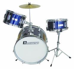 De 3 piezas de alta calidad batería para niños Dimavery JDS-203 Kids Drum Set, azul
