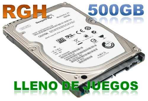 Disco duro 500gb listo para rgh