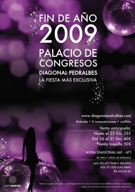 FIN DE AÑO PALACIO DE CONGRESOS DE CATALUÑA 2009
