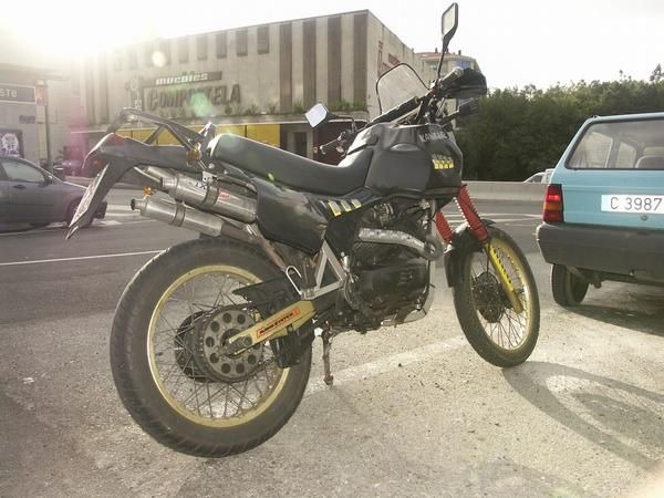 Moto de Trail Clásica Morini 350 Válida carnet limitado