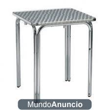 Se vende mesas y sillas de aluminio